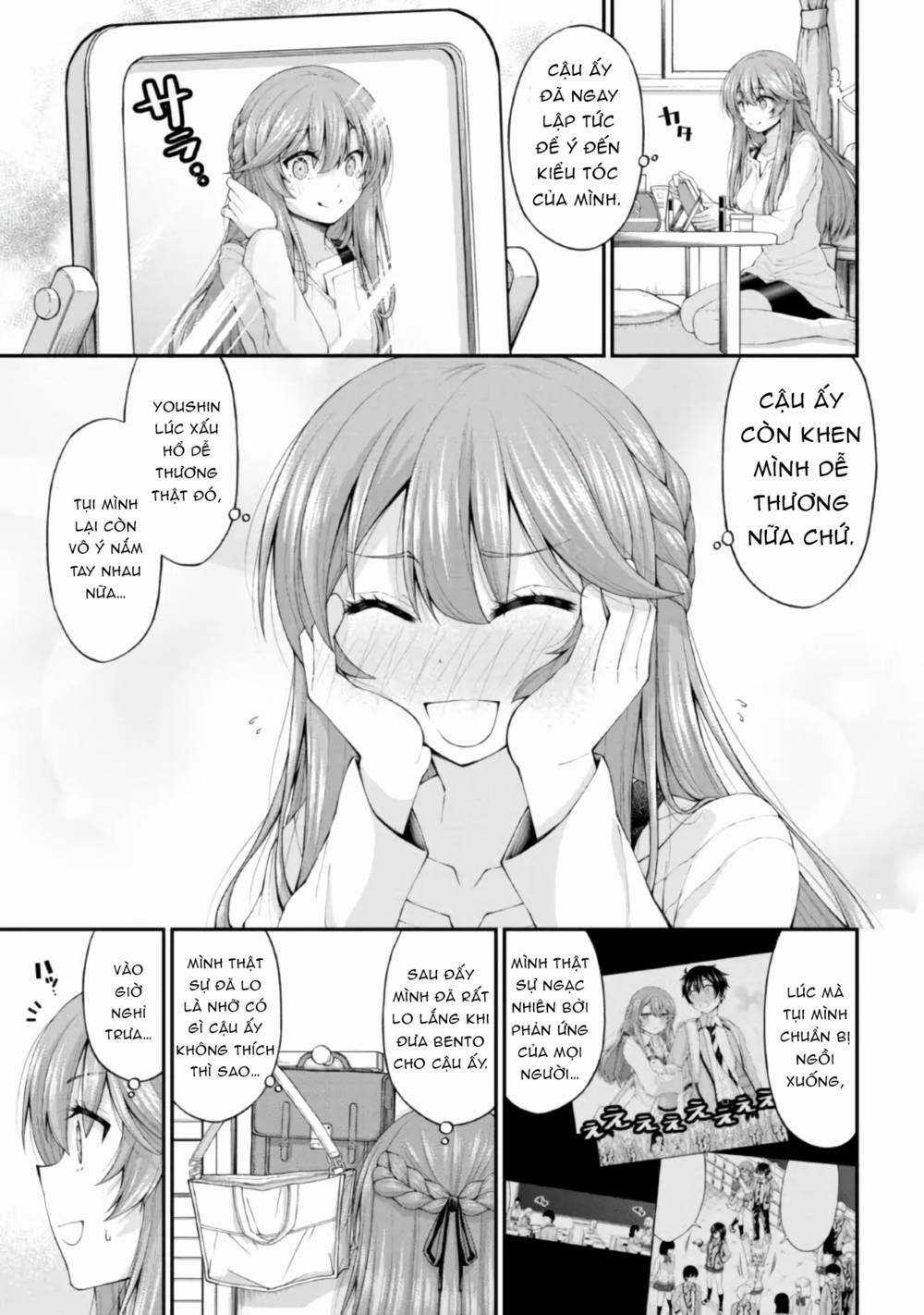 Nhỏ Gyaru Lẽ Ra Tỏ Tình Với Người U Ám Như Tôi Chỉ Vì Trò Chơi Trừng Phạt, Nhưng Dù Có Nhìn Kiểu Gì Thì Cổ Cũng Yêu Tôi Mà! Chapter 4.5 trang 4