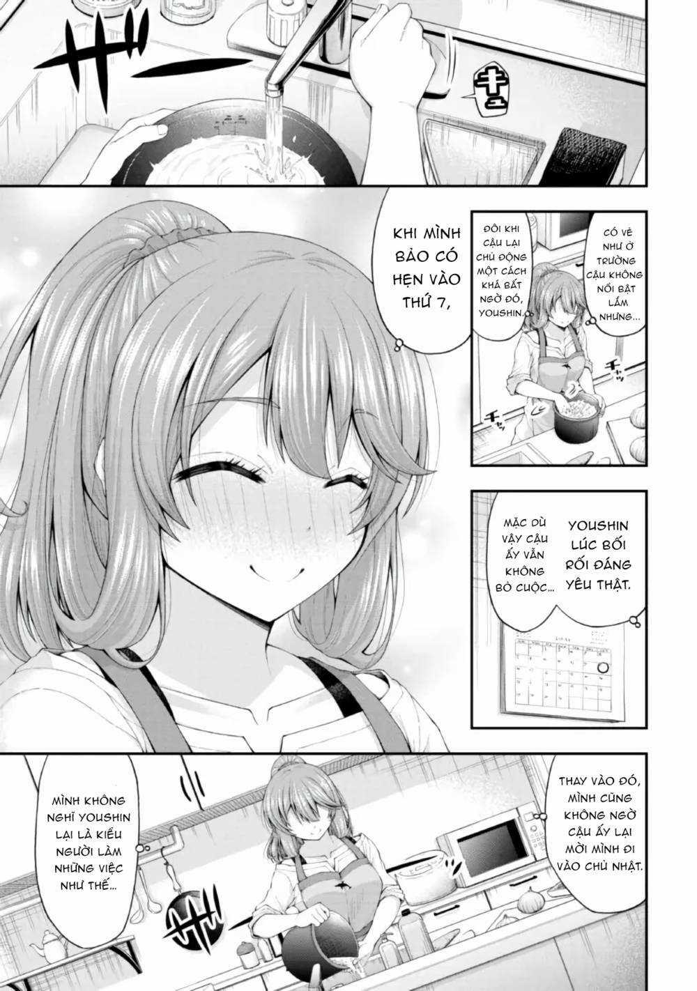 Nhỏ Gyaru Lẽ Ra Tỏ Tình Với Người U Ám Như Tôi Chỉ Vì Trò Chơi Trừng Phạt, Nhưng Dù Có Nhìn Kiểu Gì Thì Cổ Cũng Yêu Tôi Mà! Chapter 4.5 trang 8