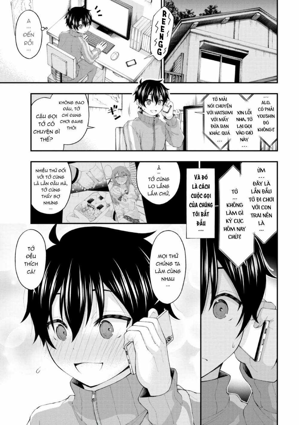 Nhỏ Gyaru Lẽ Ra Tỏ Tình Với Người U Ám Như Tôi Chỉ Vì Trò Chơi Trừng Phạt, Nhưng Dù Có Nhìn Kiểu Gì Thì Cổ Cũng Yêu Tôi Mà! Chapter 4 trang 20