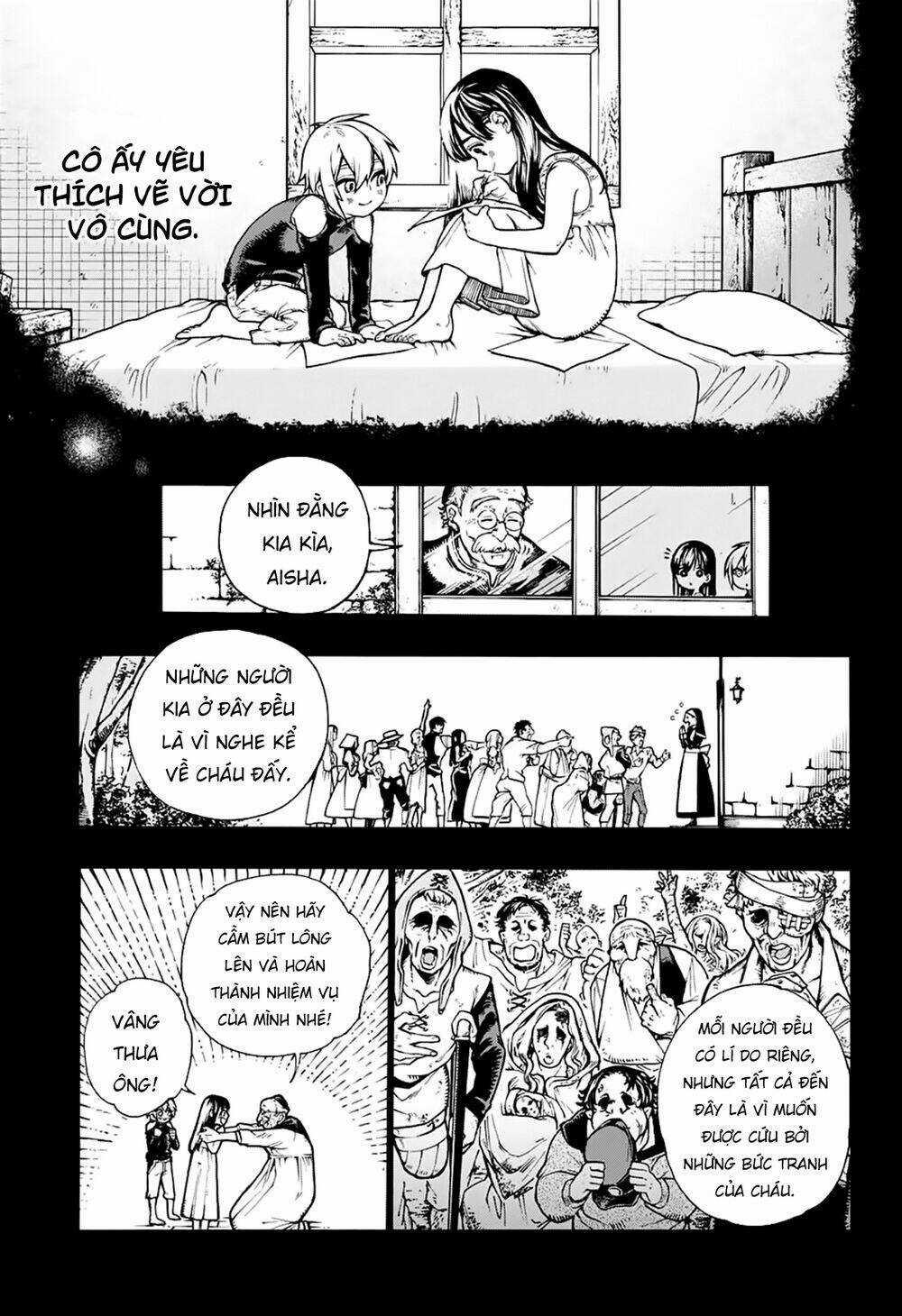 Những Bức Họa Quái Dị Của Phù Thủy Chapter 1 trang 11