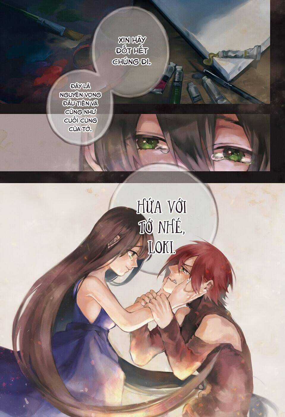 Những Bức Họa Quái Dị Của Phù Thủy Chapter 1 trang 3