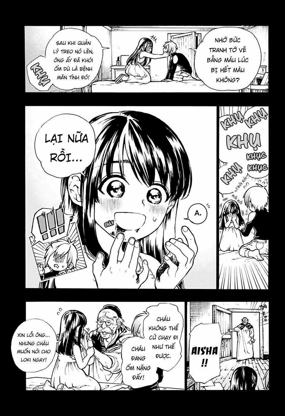 Những Bức Họa Quái Dị Của Phù Thủy Chapter 1 trang 7