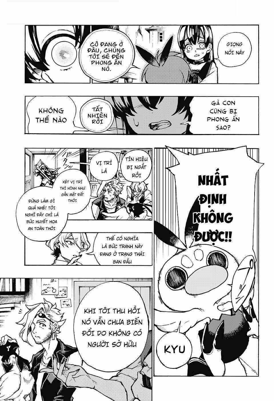 Những Bức Họa Quái Dị Của Phù Thủy Chapter 4 trang 34