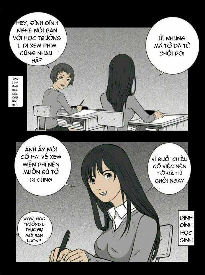 Những Câu Chuyện Kinh Dị Ở Trung Học Tây Lăng Chapter 3 trang 10