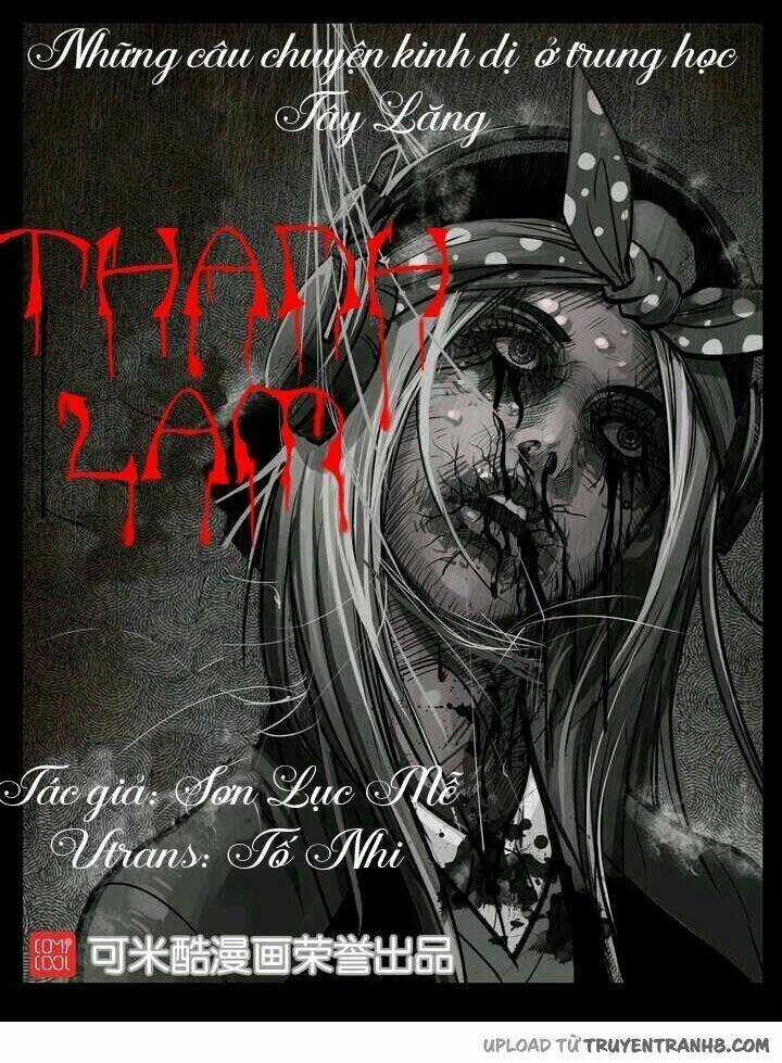 Những Câu Chuyện Kinh Dị Ở Trung Học Tây Lăng Chapter 5 trang 3