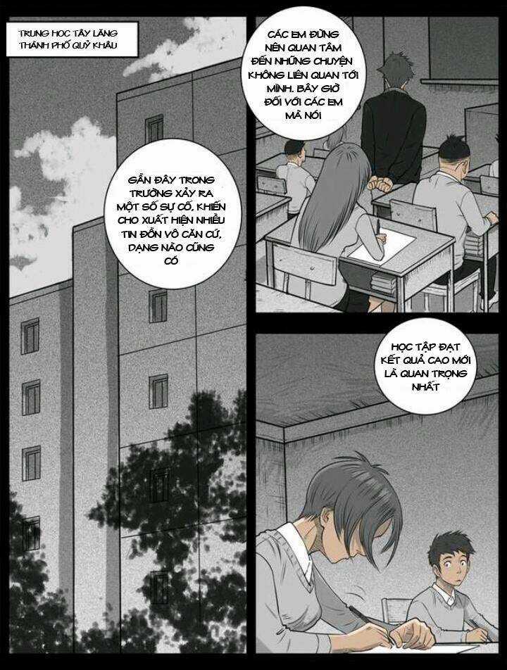 Những Câu Chuyện Kinh Dị Ở Trung Học Tây Lăng Chapter 9 trang 15