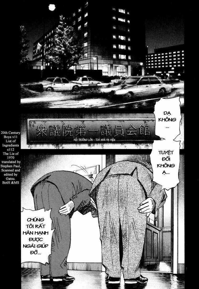 Những Chàng Trai Thế Kỉ 20 Chapter 112 trang 0