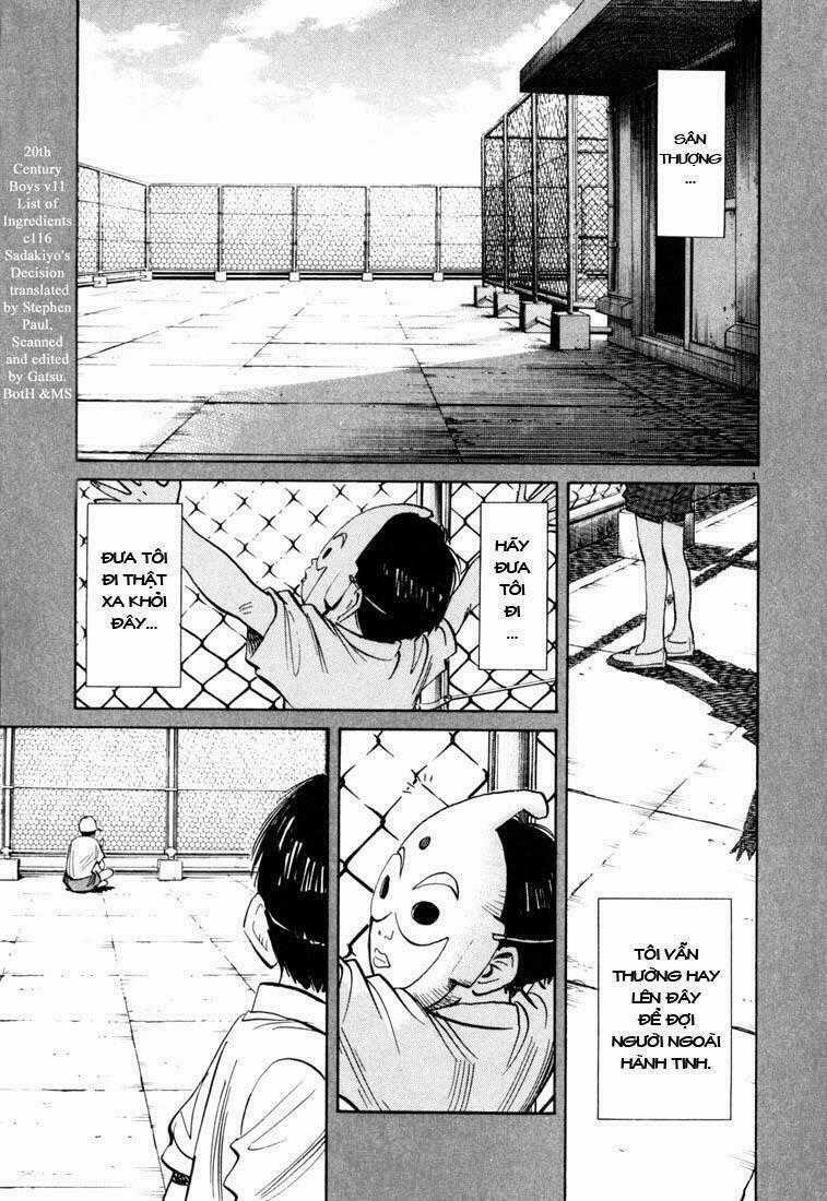 Những Chàng Trai Thế Kỉ 20 Chapter 116 trang 1