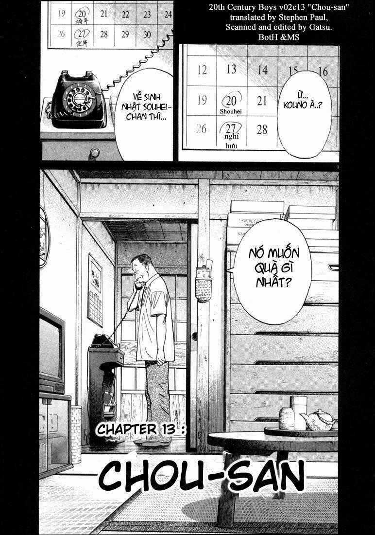Những Chàng Trai Thế Kỉ 20 Chapter 13 trang 0