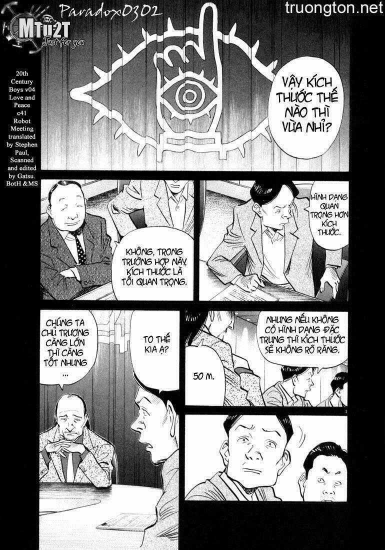 Những Chàng Trai Thế Kỉ 20 Chapter 41 trang 0