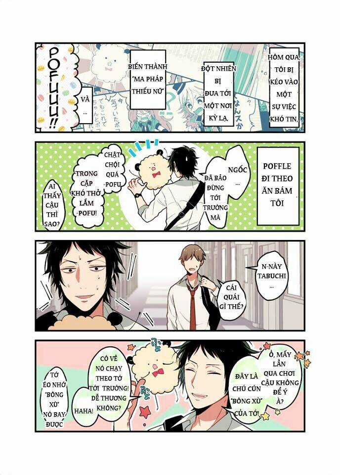Những chàng trai trở thành "Ma pháp thiếu nữ" Chapter 2 trang 14