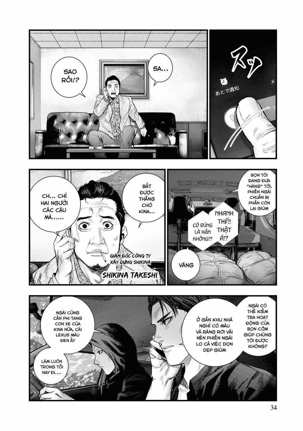 Những Con Chó Địa Ngục Chapter 1 trang 33