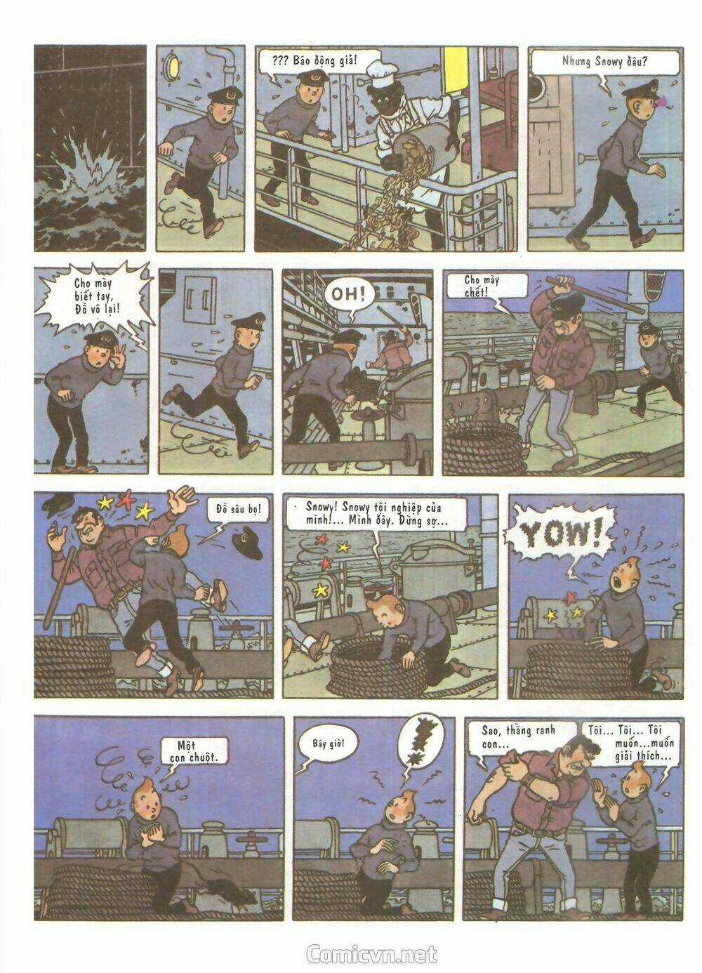 Những Cuộc Phiêu Lưu Của Tintin Chapter 1 trang 11