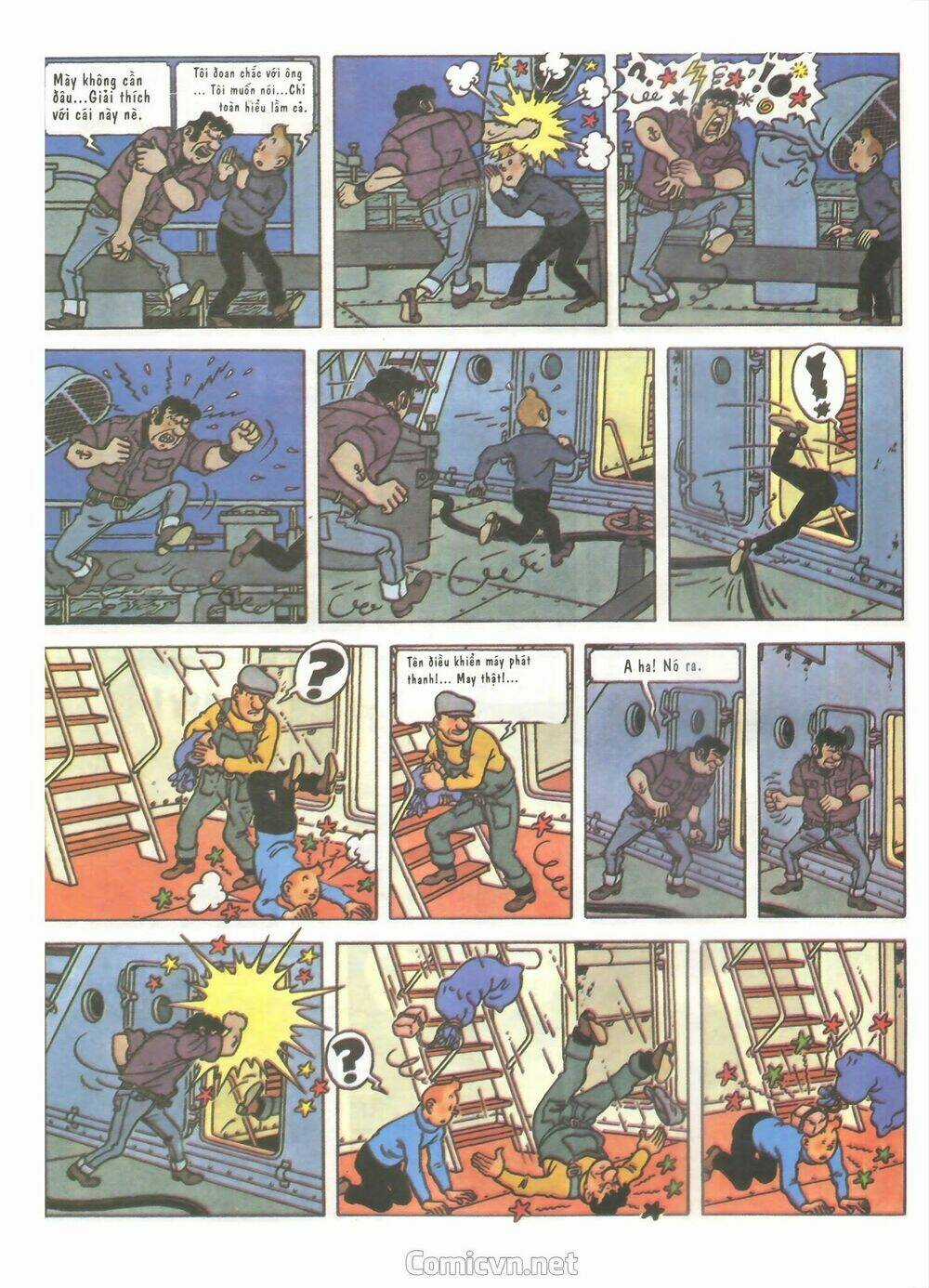 Những Cuộc Phiêu Lưu Của Tintin Chapter 1 trang 12