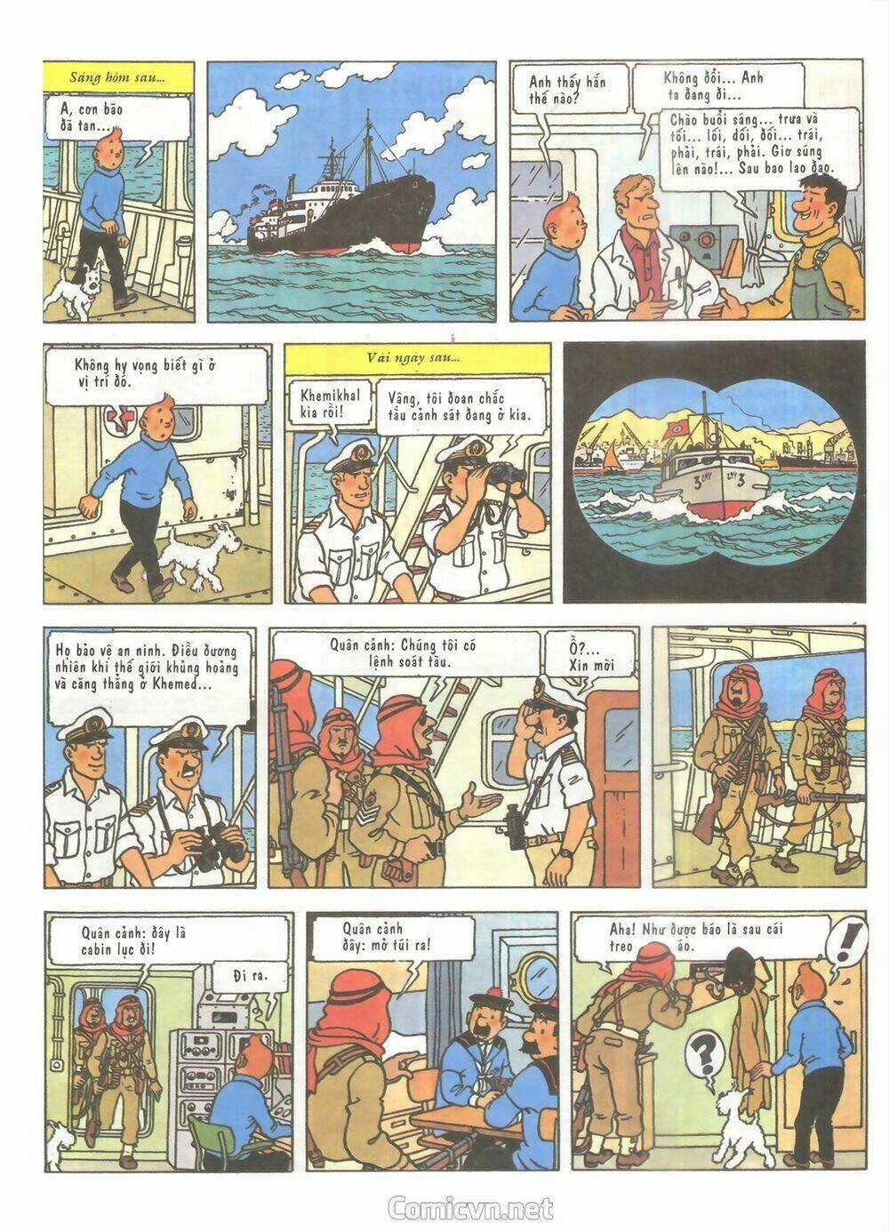 Những Cuộc Phiêu Lưu Của Tintin Chapter 1 trang 14
