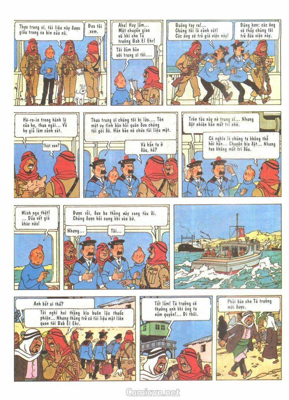 Những Cuộc Phiêu Lưu Của Tintin Chapter 1 trang 15