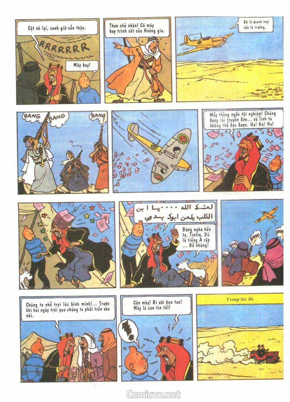 Những Cuộc Phiêu Lưu Của Tintin Chapter 1 trang 18