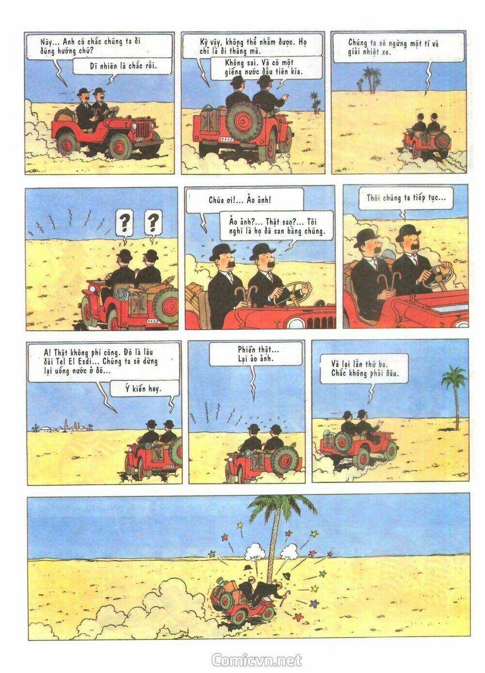 Những Cuộc Phiêu Lưu Của Tintin Chapter 1 trang 19