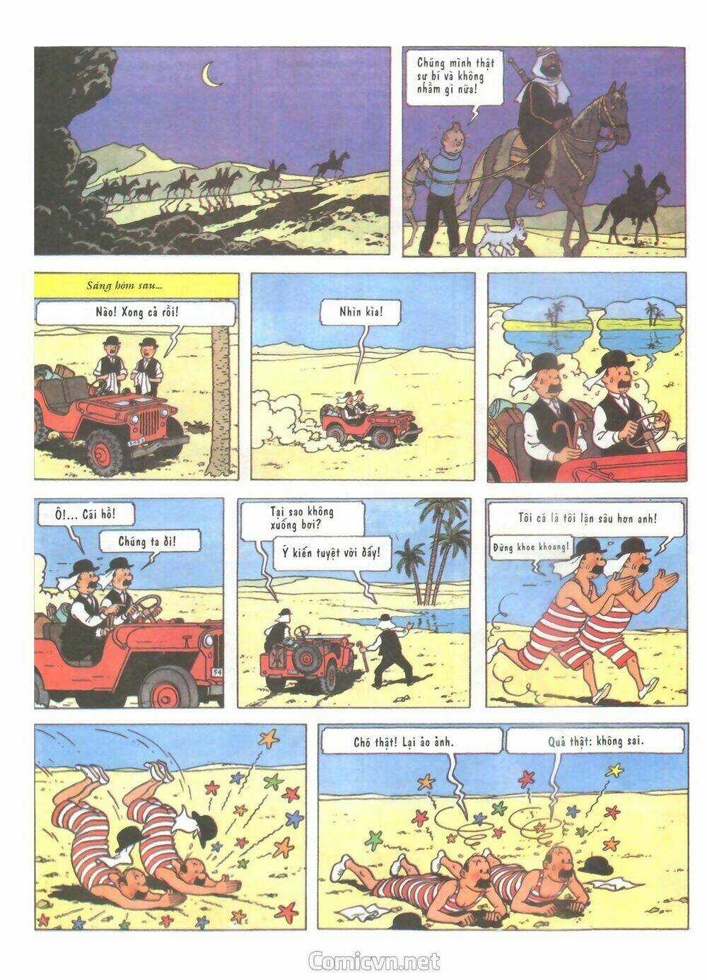 Những Cuộc Phiêu Lưu Của Tintin Chapter 1 trang 20