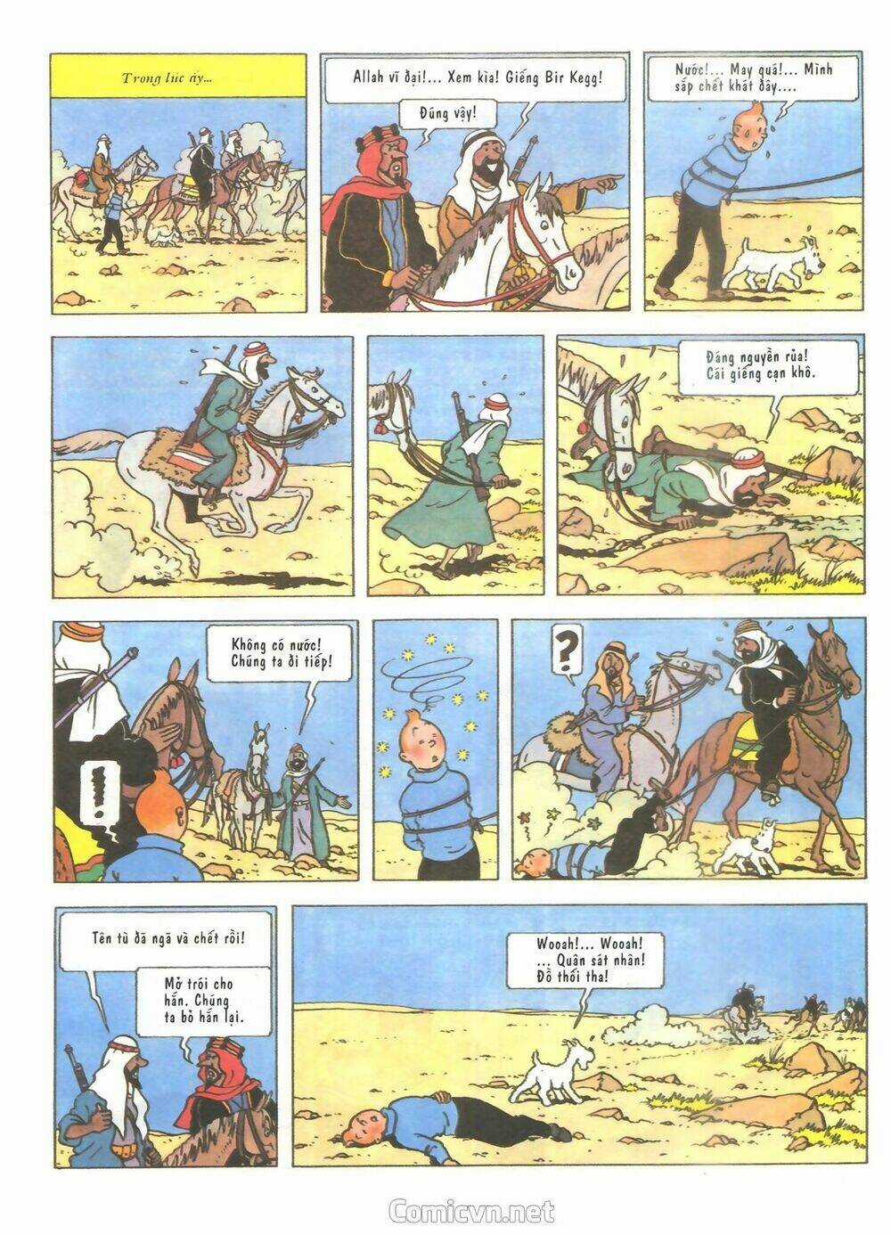 Những Cuộc Phiêu Lưu Của Tintin Chapter 1 trang 21