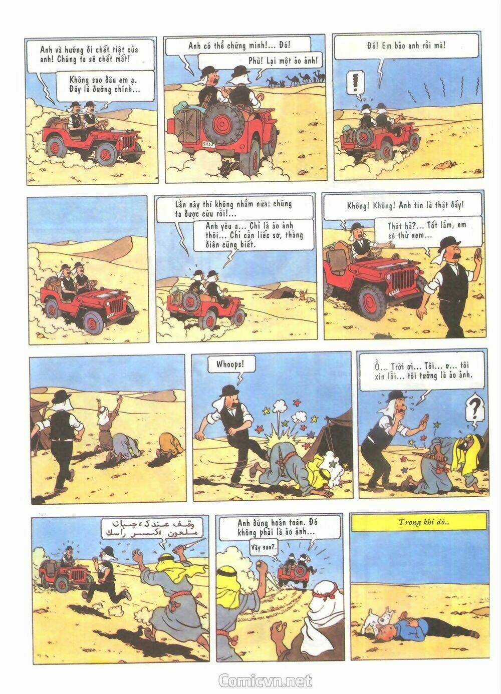 Những Cuộc Phiêu Lưu Của Tintin Chapter 1 trang 22