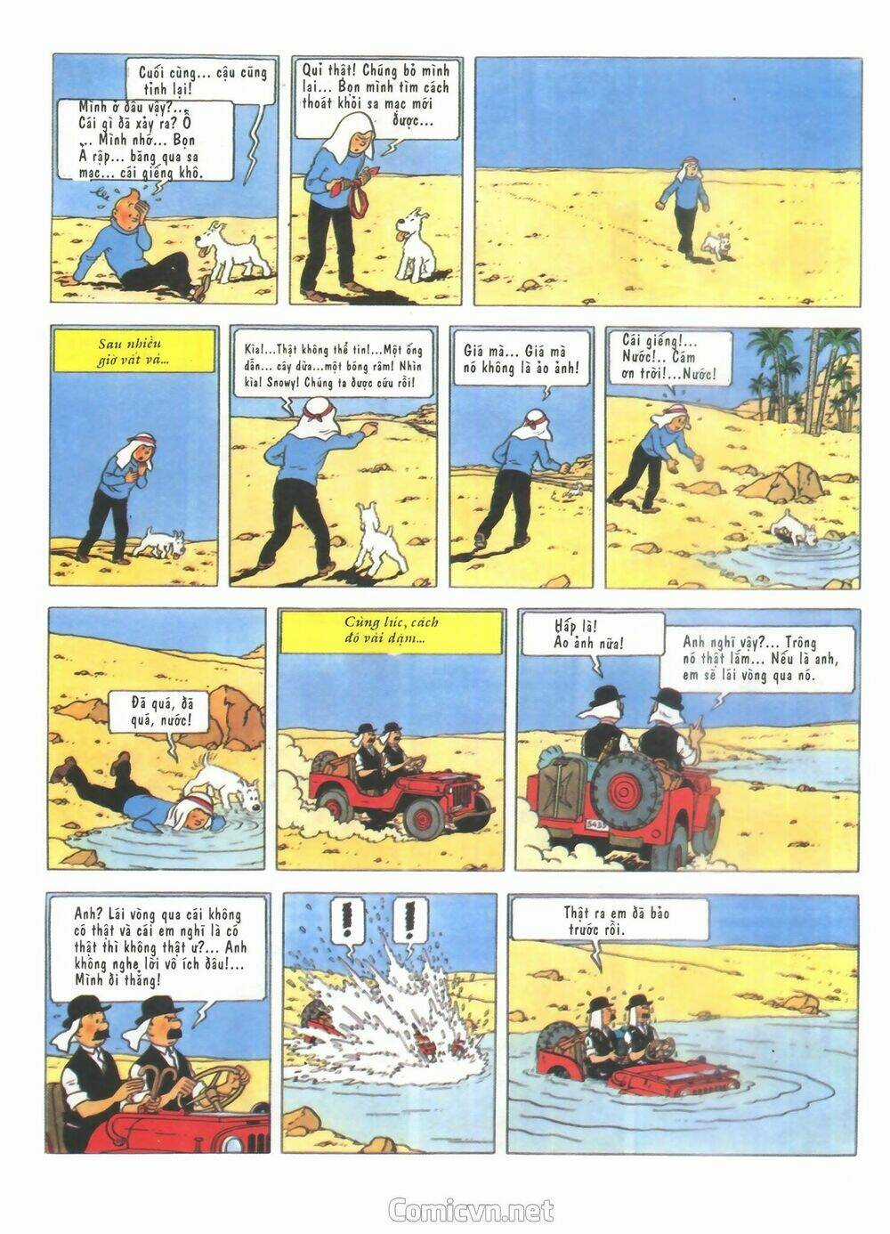 Những Cuộc Phiêu Lưu Của Tintin Chapter 1 trang 23