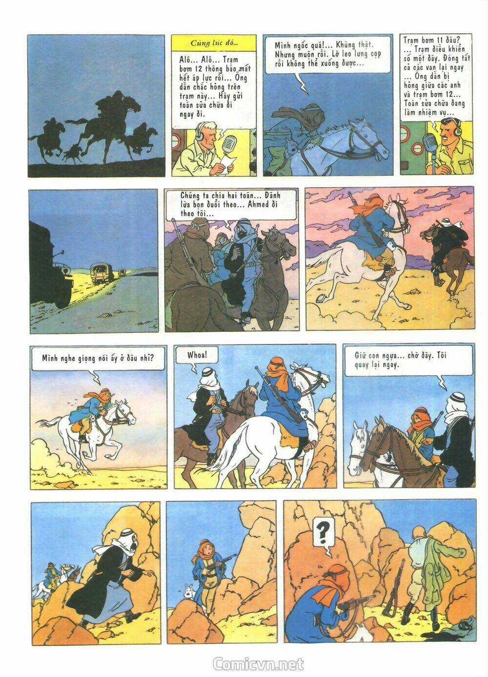 Những Cuộc Phiêu Lưu Của Tintin Chapter 1 trang 26