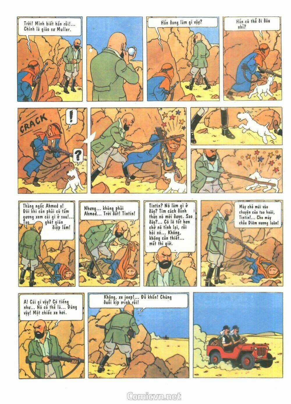 Những Cuộc Phiêu Lưu Của Tintin Chapter 1 trang 27