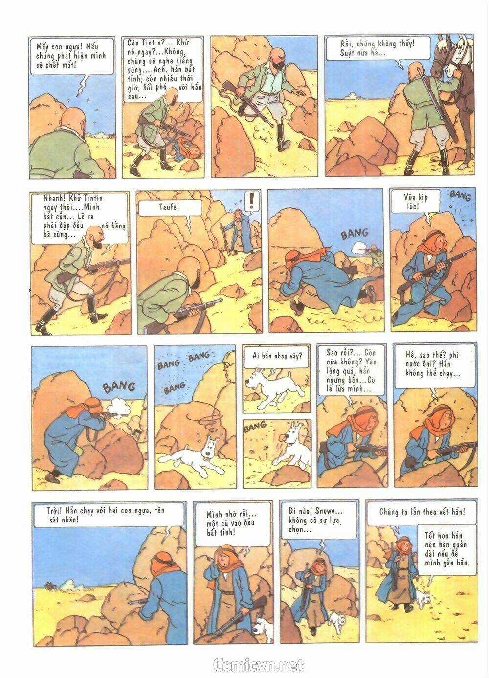 Những Cuộc Phiêu Lưu Của Tintin Chapter 1 trang 28