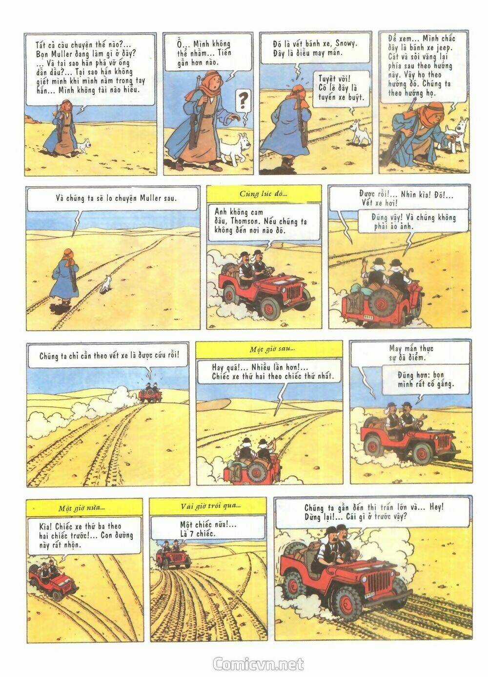 Những Cuộc Phiêu Lưu Của Tintin Chapter 1 trang 29