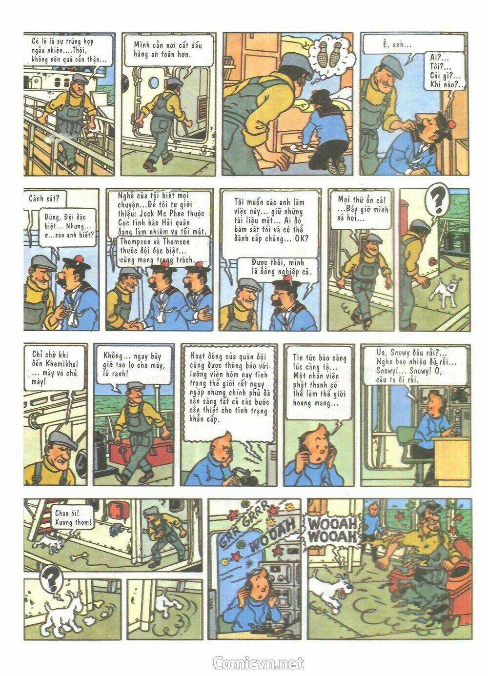 Những Cuộc Phiêu Lưu Của Tintin Chapter 1 trang 9