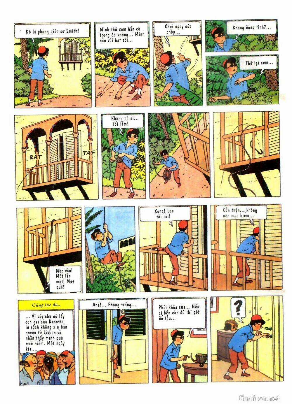 Những Cuộc Phiêu Lưu Của Tintin Chapter 2 trang 13