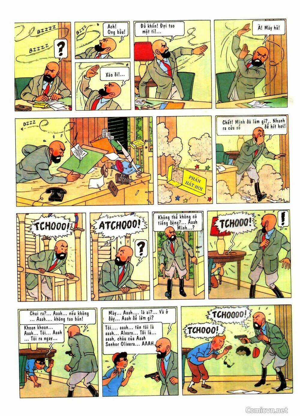Những Cuộc Phiêu Lưu Của Tintin Chapter 2 trang 15