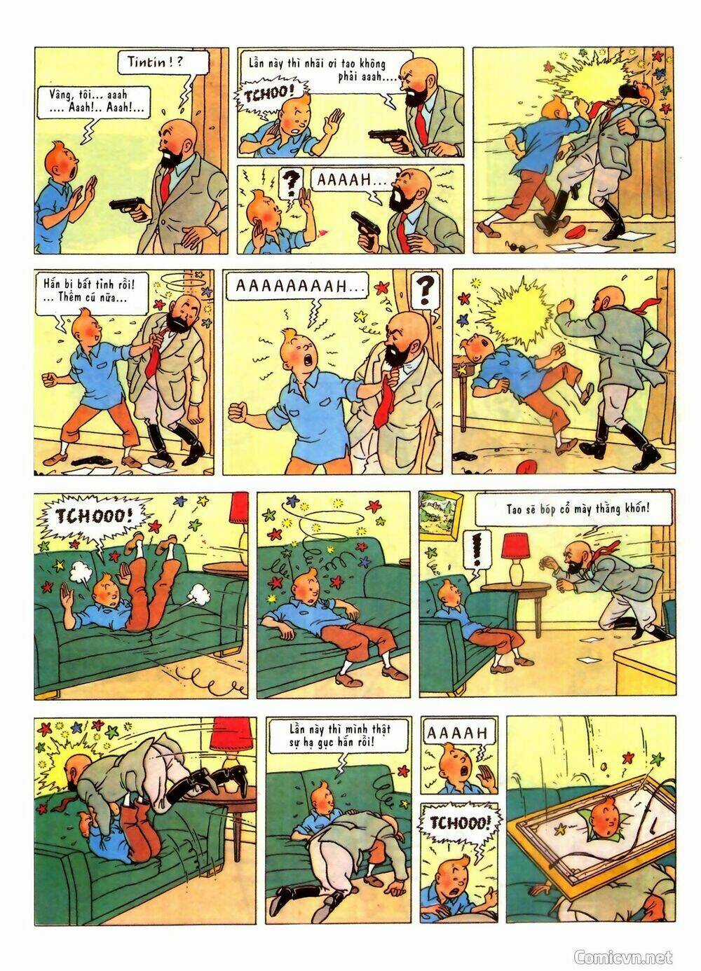 Những Cuộc Phiêu Lưu Của Tintin Chapter 2 trang 16