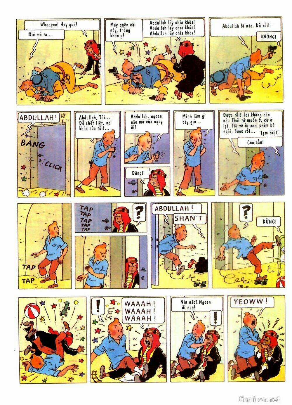 Những Cuộc Phiêu Lưu Của Tintin Chapter 2 trang 19