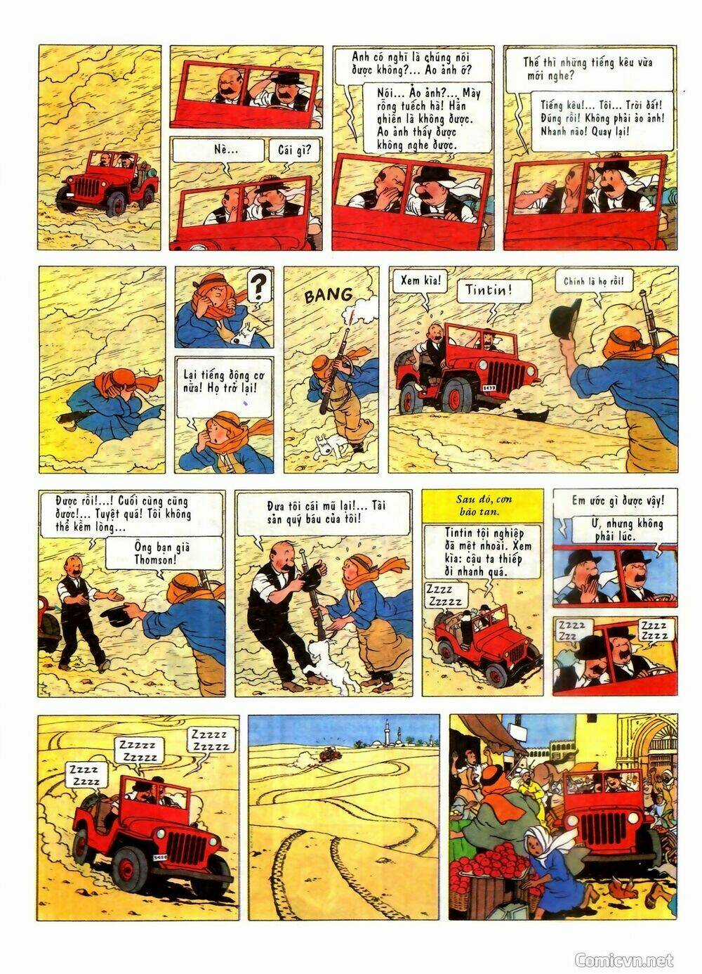 Những Cuộc Phiêu Lưu Của Tintin Chapter 2 trang 2
