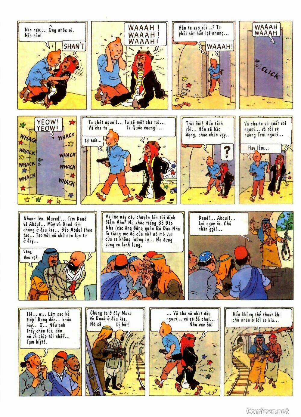 Những Cuộc Phiêu Lưu Của Tintin Chapter 2 trang 20
