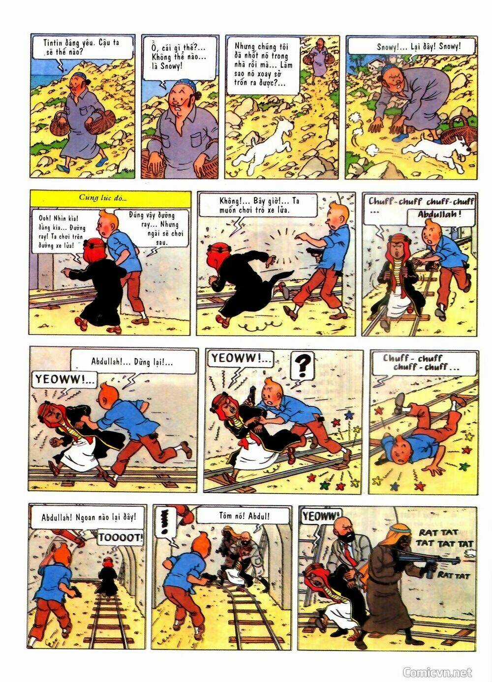 Những Cuộc Phiêu Lưu Của Tintin Chapter 2 trang 21