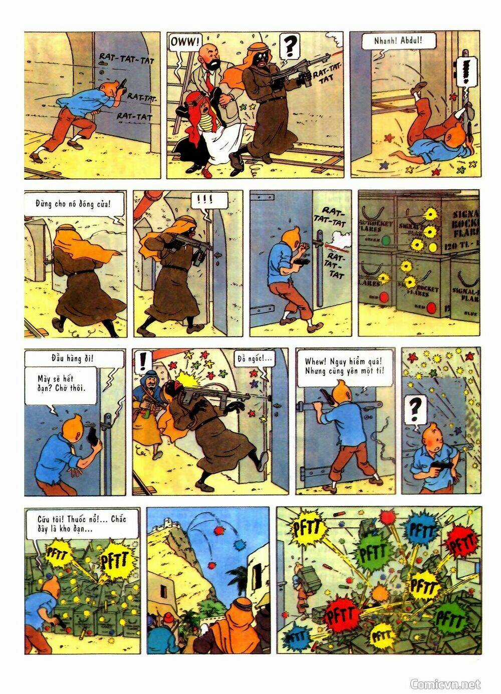 Những Cuộc Phiêu Lưu Của Tintin Chapter 2 trang 22