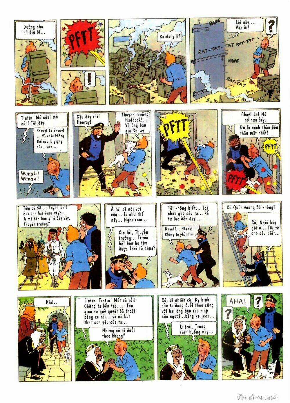 Những Cuộc Phiêu Lưu Của Tintin Chapter 2 trang 23