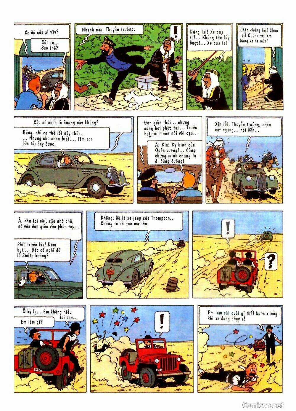 Những Cuộc Phiêu Lưu Của Tintin Chapter 2 trang 24