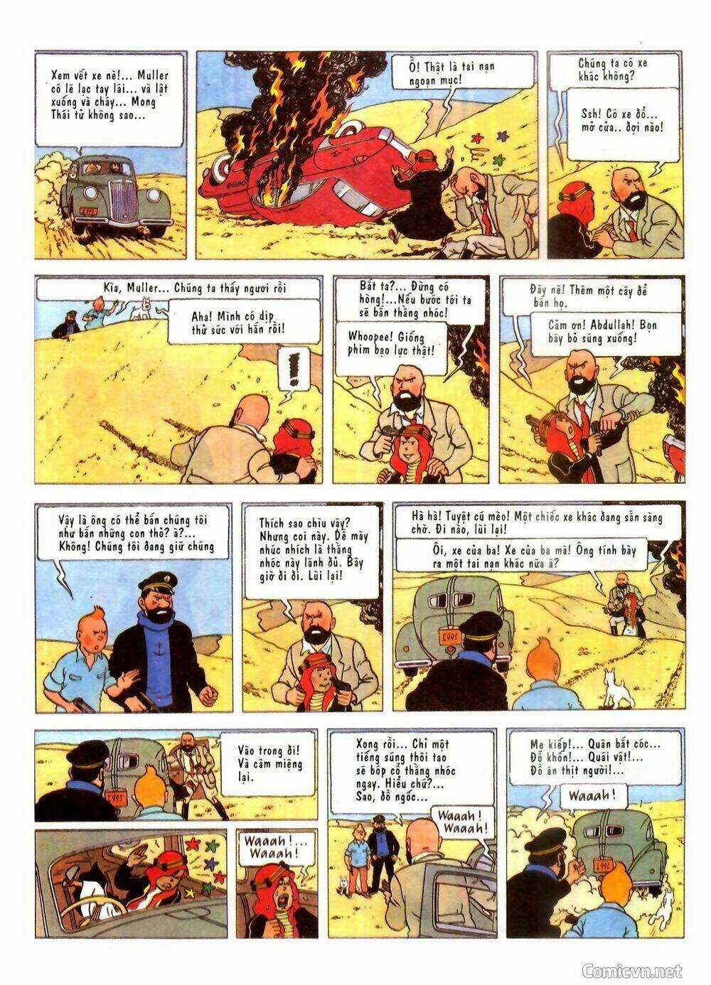 Những Cuộc Phiêu Lưu Của Tintin Chapter 2 trang 26