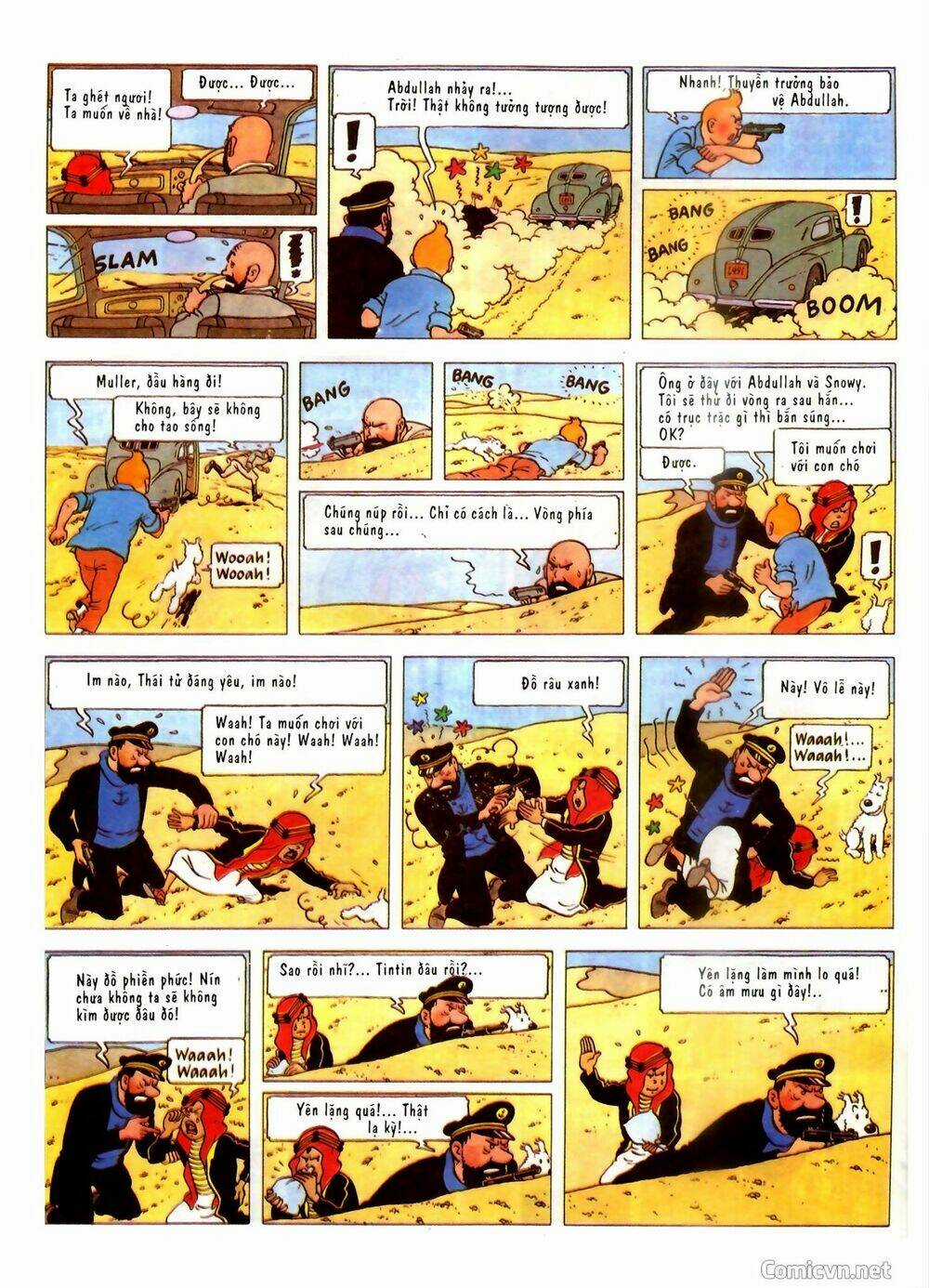 Những Cuộc Phiêu Lưu Của Tintin Chapter 2 trang 27