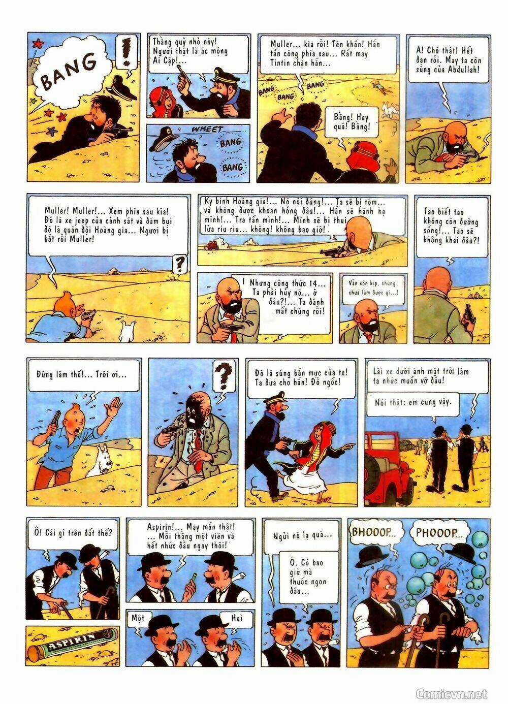 Những Cuộc Phiêu Lưu Của Tintin Chapter 2 trang 28