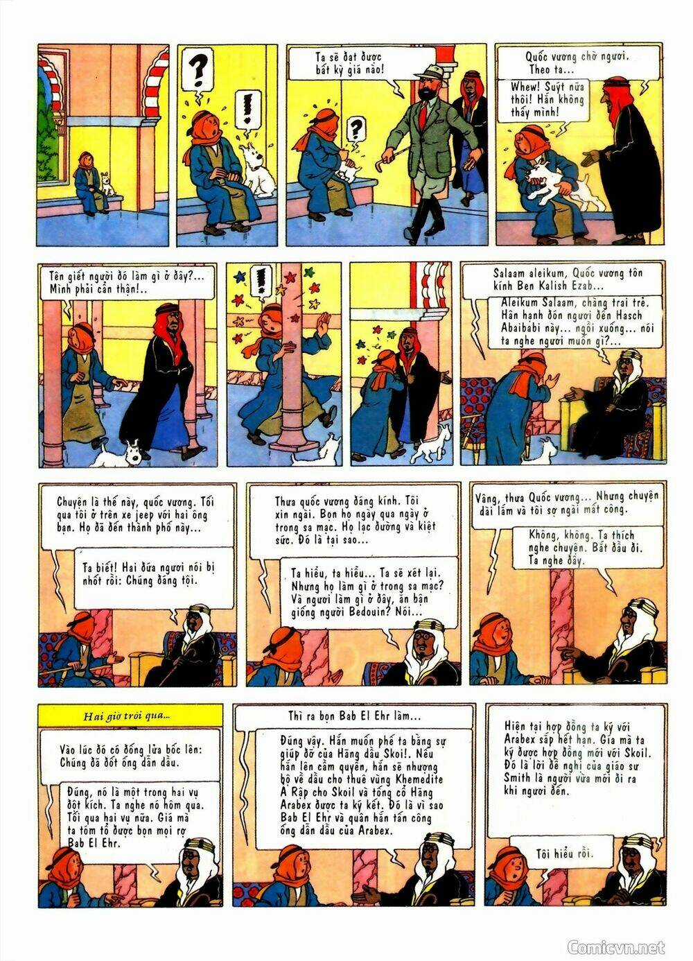 Những Cuộc Phiêu Lưu Của Tintin Chapter 2 trang 4