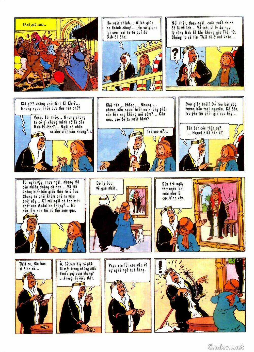 Những Cuộc Phiêu Lưu Của Tintin Chapter 2 trang 8