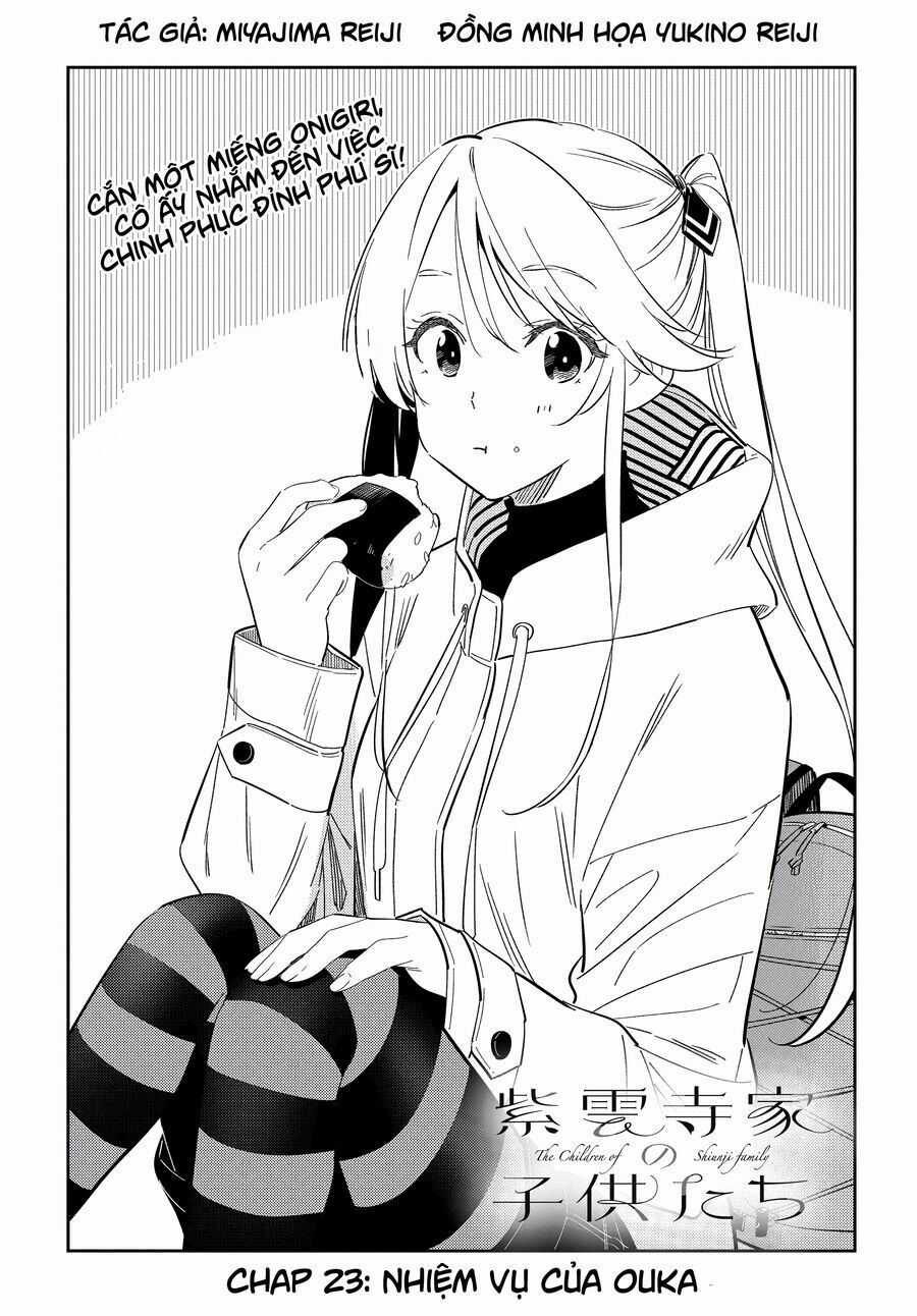 Những Đứa Trẻ Nhà Shiunji Chương 23 trang 3