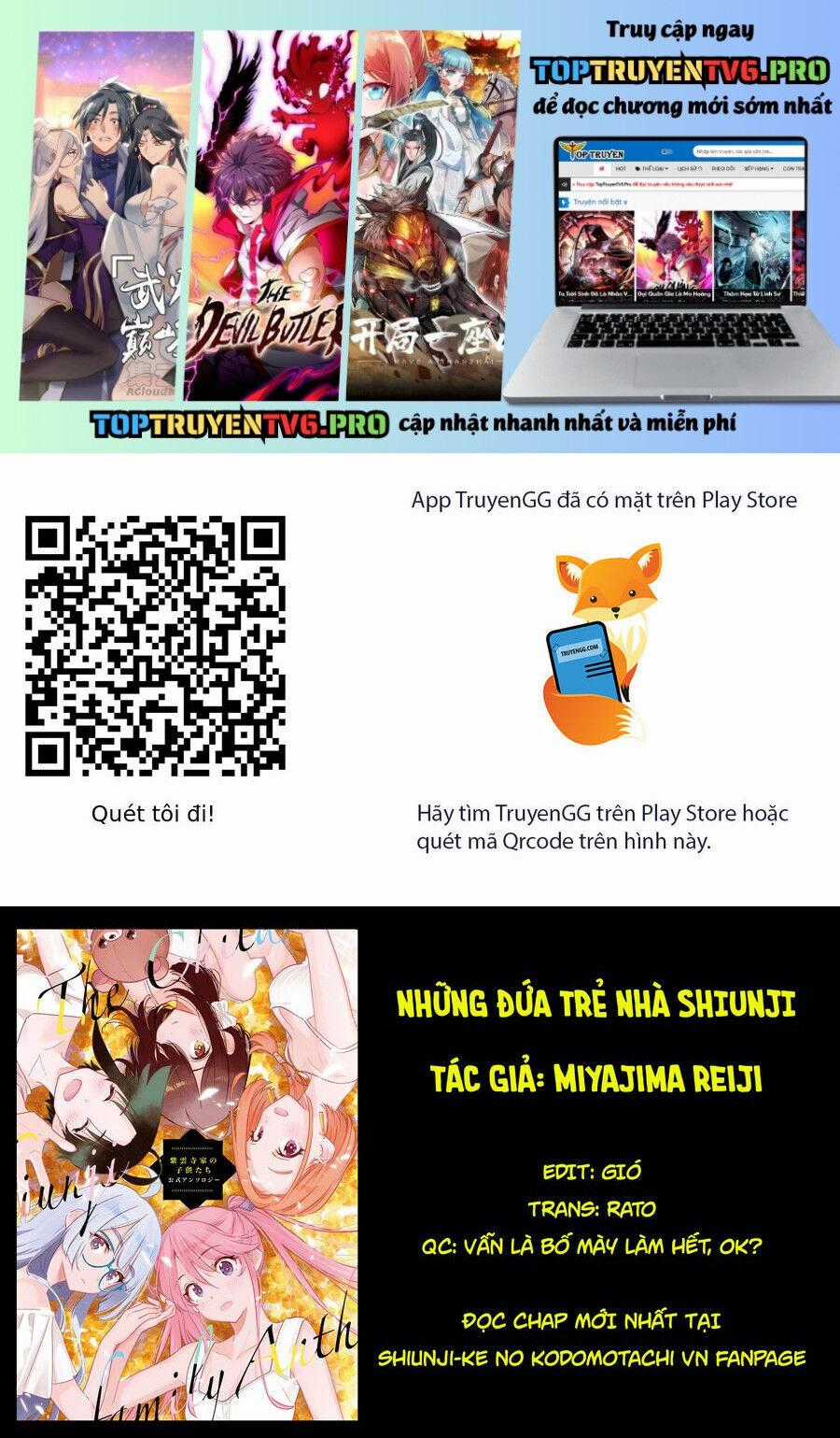 Những Đứa Trẻ Nhà Shiunji Chương 27 trang 1