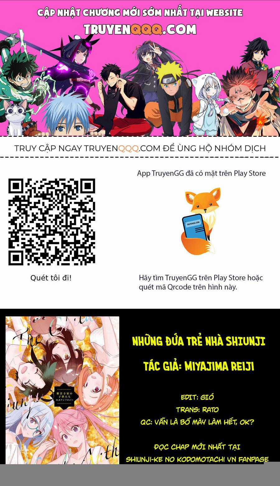 Những Đứa Trẻ Nhà Shiunji Chương 28 trang 0