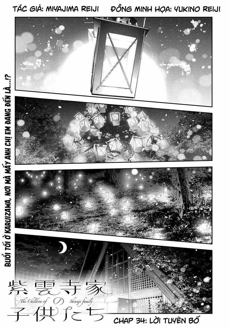 Những Đứa Trẻ Nhà Shiunji Chương 34 trang 2